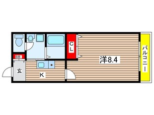 アムール　Kuraganoの物件間取画像